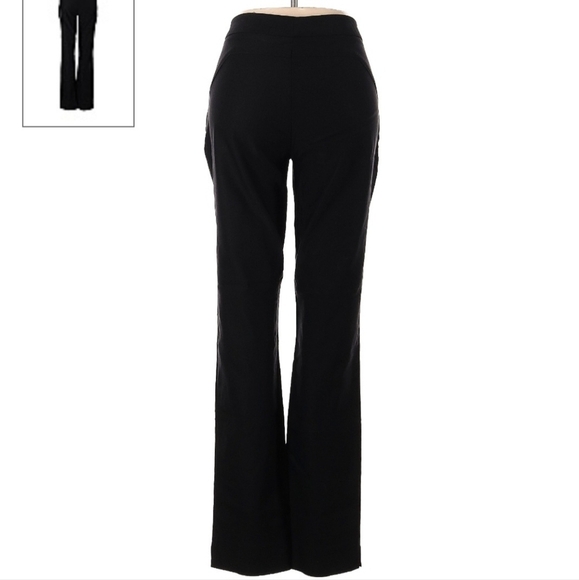 CALVIN Klein Premium Ponte Pants Dressy Black Pants Women's Size 6 Career Office - Picture 2 of 7
